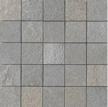 Casalgrande Padana Mineral Chrom Naturale Grey Mosaico 5Х5 Su Rete 9,5